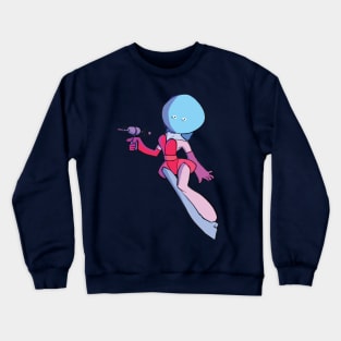 Space Girl Crewneck Sweatshirt